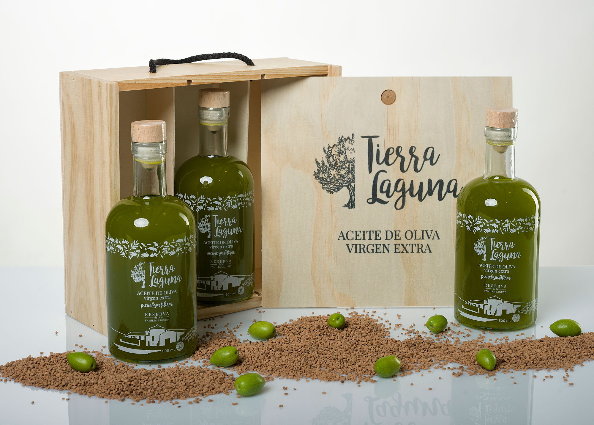 Aceite de Oliva Virgen Extra de Cosecha Temprana Tierra Laguna