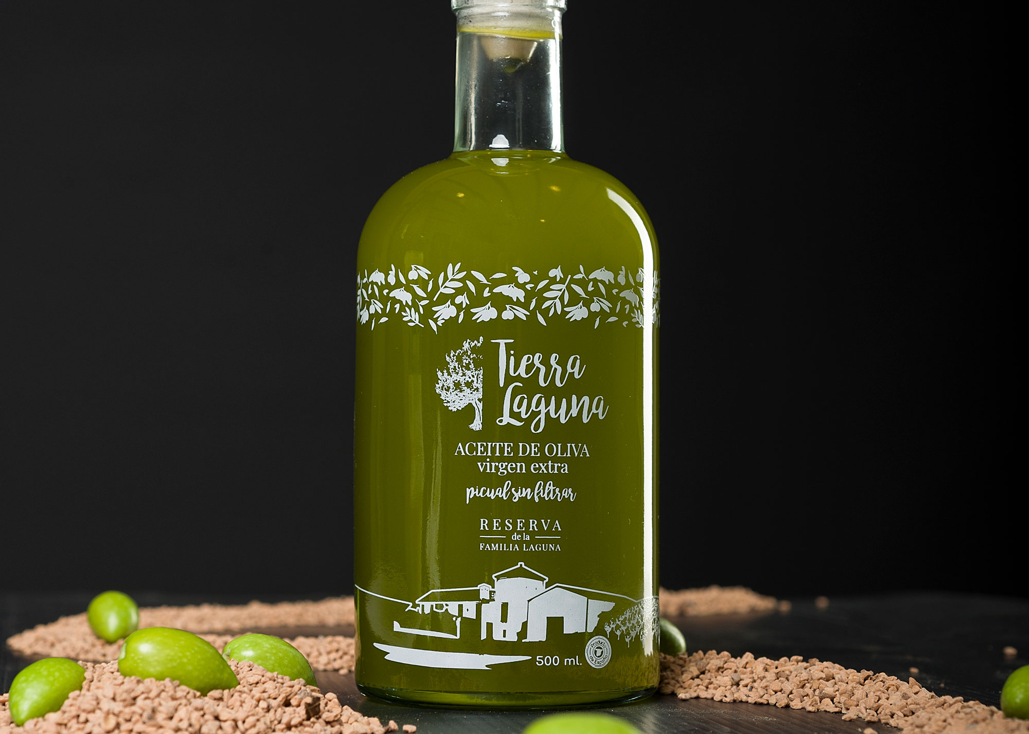 Aceite de Oliva Virgen Extra sin filtrar Tierra Laguna